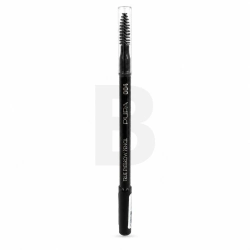 PUPA Milano Atsparus vandeniui (True Eyebrow Pieštukas Atsparus vandeniui) 1.08 g, 004 Extra Dark