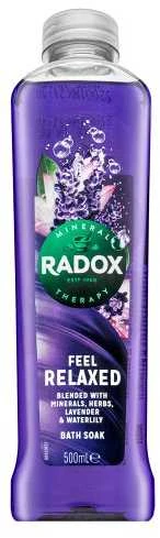 Radox Feel Relaxed Bath Soak vonios putos, 500 ml