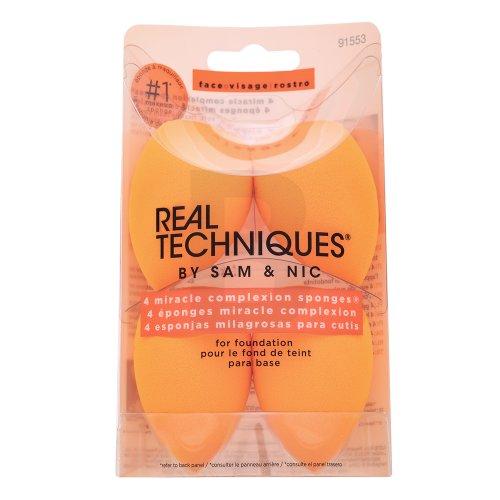 Real Techniques Miracle Complexion Sponge Applicator moterims, 4 vnt