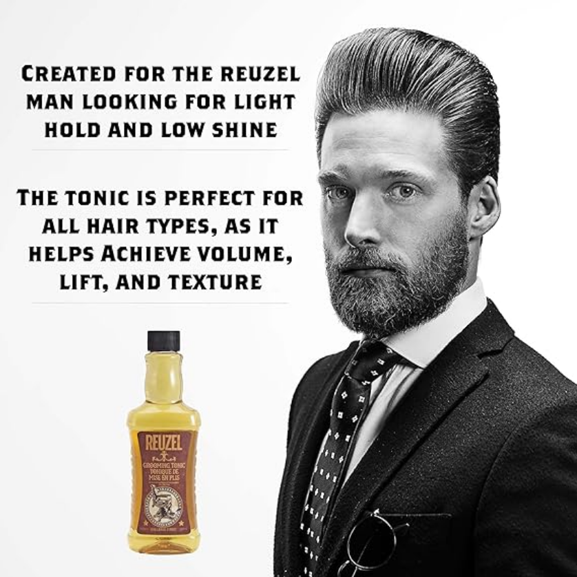 Plaukų formavimo tonikas Reuzel Grooming, 350 ml