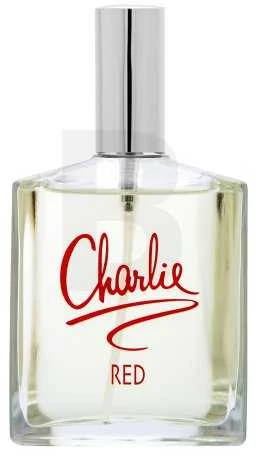 Revlon Charlie Raudona tualetinis vanduo su purškikliu 100ml