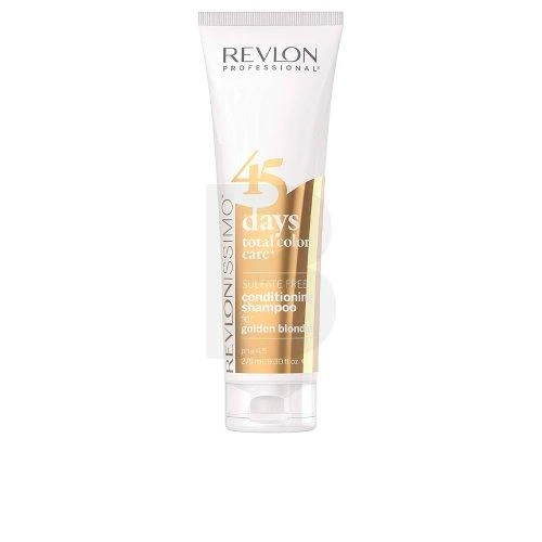 Revlon Revlonissimo 45 dienų kondicionuojantis šampūnas "Golden Blondes" 275ml