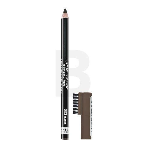 Rimmel London Brow This Way Professional pieštukas 003-Skirtas šviesiems plaukams