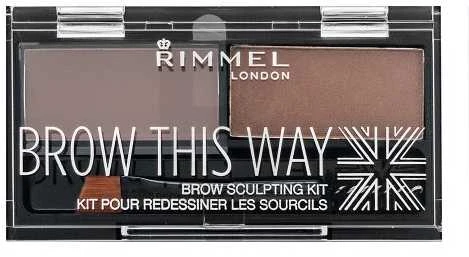 Rimmel Brow This Way antakių formavimo rinkinys 002 Mid Brown
