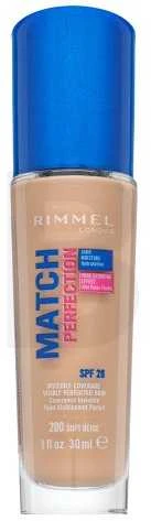 Rimmel London Rimmel Match Perfection makiažo pagrindas 30 ml. Spf20 200 Soft rusvai gelsvas