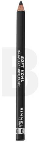 Rimmel London "Rimmel Soft Khol Kajal" akių pieštukas 061 Jet Juodas