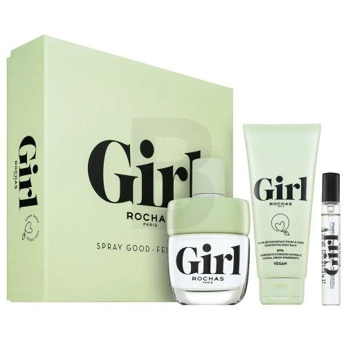 "Rochas Girl" tualetinio vandens purškiklis 100 ml, 3 dalių rinkinys