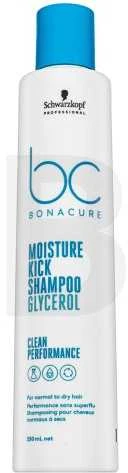 Drėkinamasis plaukų šampūnas Schwarzkopf Professional Bonacure Moisture Kick Šampūnas Glycerol 250ml