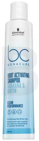 Schwarzkopf Professional BC Bonacure Root Activating Šampūnas šaknis aktyvinantis šampūnas silpniems ir slenkantiems plaukams, 250 ml