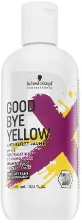 Geltonus tonus neutralizuojantis šampūnas Schwarzkopf Good Bye Geltona Šampūnas 300ml