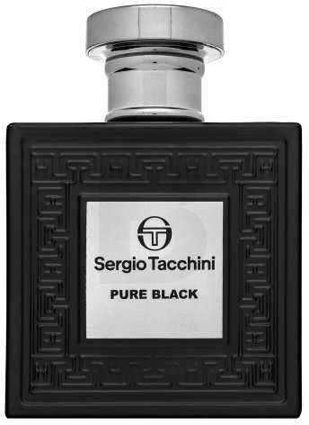 Sergio Tacchini Pure Juodas EDT tualetinis vanduo vyrams, 100 ml