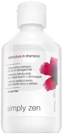 Simply Zen Restructure In Šampūnas atkuriantis plaukų šampūnas, 250 ml