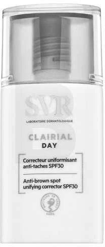 odos priemonė nuo pigmentinių dėmių Svr Clairial Day Spf30 30ml