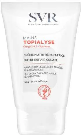 SVR Topialyse maitininantis Repairing Hand Kreminis, 50 ml
