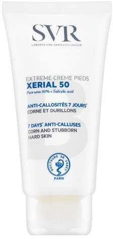 Svr Xerial 50 Extreme pėdų kremas, 50ml