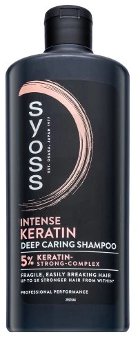 Syoss Keratin Šampūnas Šampūnas moterims, 440 ml