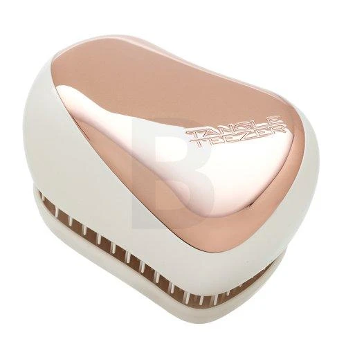 Plaukų šepetys Tangle Teezer Compact Styler Rose Gold Ivory