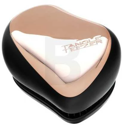 Tangle Teezer Plaukų šukos Compact Styler Classic Gold Juodas