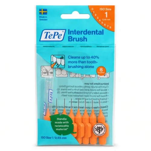 TEPE original oranžinis size 1 0,45mm 8szt