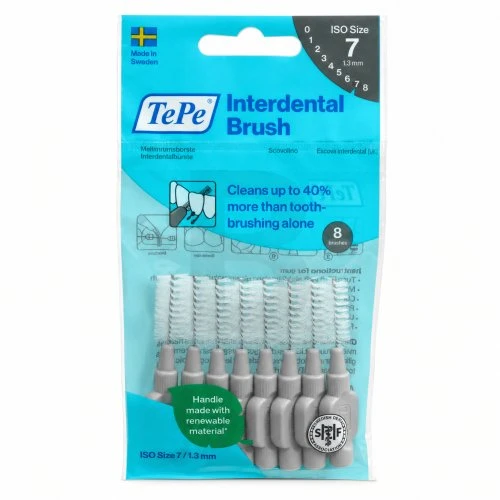 TePe Original Interdental 1,3 mm tarpdančių šepetėliai, 8 vnt.