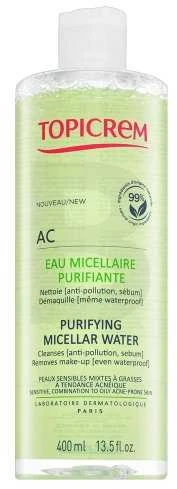 Topicrem AC Purifying Micellar Vanduo Micellar Vanduo moterims, 400 ml