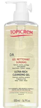 „Topicrem DA“ itin sodrus valomasis gelis, 500 ml