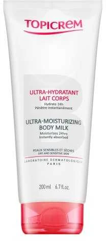 Topicrem Ultra-Moisturizing Body Milk drėkinamasis kūno pienelis, 200 ml