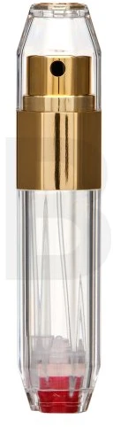 Travalo Crystal Gold pildomas kvepalų buteliukas (atomaizeris), 5 ml