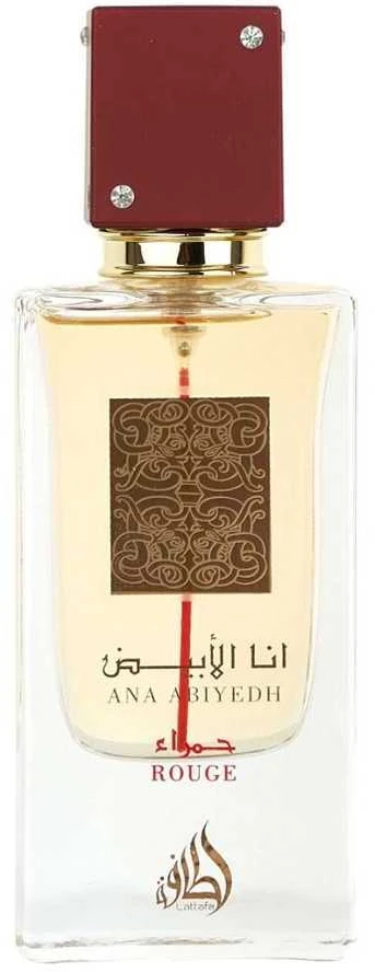 Unisex kvepalai Lattafa Ana Abiyedh Rouge EDP, 60 ml
