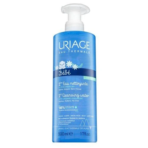 Uriage Bebé First Cleansing Vanduo prausiklis kūdikiams, 500 ml