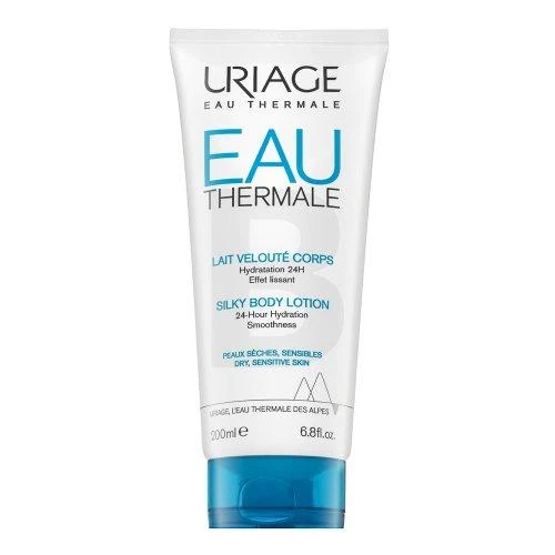 Uriage Eau Thermale Silky Losjonas kūnui drėkinamasis kūno losjonas sausai ir jautriai odai, 200 ml
