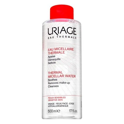 Uriage Thermal Vanduo Makeup Removing Micellar Vanduo For Sensitive Skin micelinis vanduo jautriai odai, 500 ml
