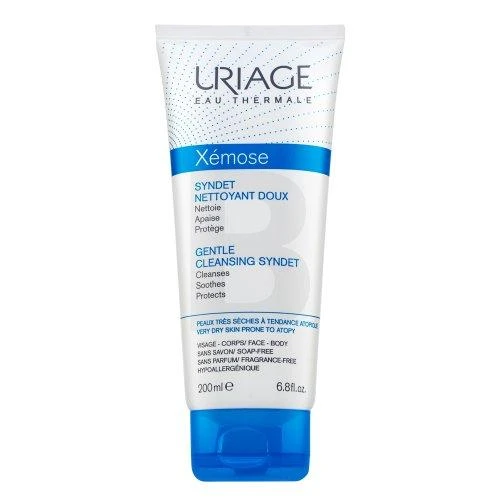 Uriage Xémose Gentle Cleansing Syndet Dušo želė valomasis kremas-gelis, 200 ml