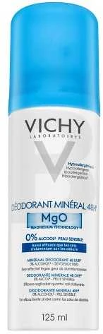 Vichy 48H Mineral MgO Dezodorantas Purškiklis, 125 ml