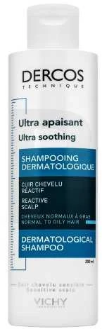 L'Oreal "Vichy Dercos Ultra Smoothing Šampūnas" glotninantis šampūnas 200ml