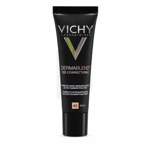 "Vichy Dermablend 3D Correction Foundation" pudra riebiai odai 45 Dievas 30ml