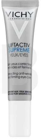 Vichy Liftactiv Supreme Paakių kremas stangrinamasis paakių kremas nuo raukšlių, 15 ml