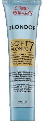 Wella Blondor Soft Skirtas šviesiems plaukams 7 Oil Infused Kreminis Lightener, 200 g