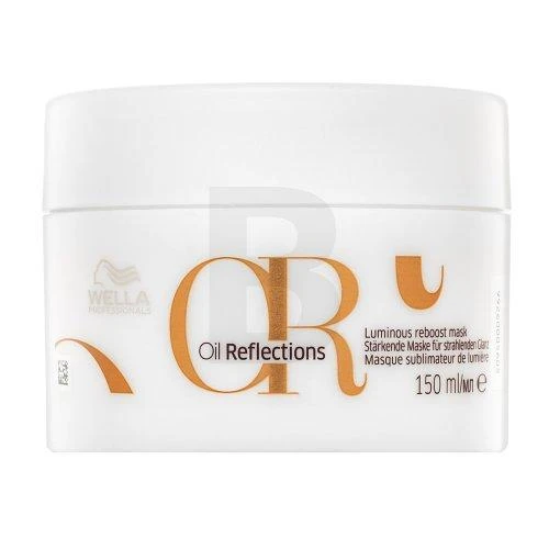 Švytėjimą sustiprinanti plaukų kaukė Wella Oil Reflections Luminous Reboost Mask 150 ml