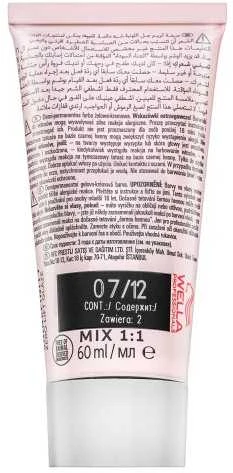 Plaukų dažai Wella Professionals Shinefinity Glaze 60ml - 07/12