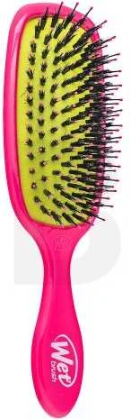 Wet Shine Enhancer Smoothing Brush Pink Plaukų šepetys