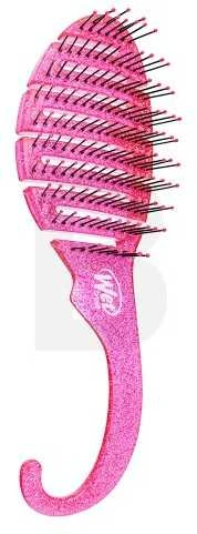 Wet Brush Wet Wet Shower Detangler - Glitter Rožinė