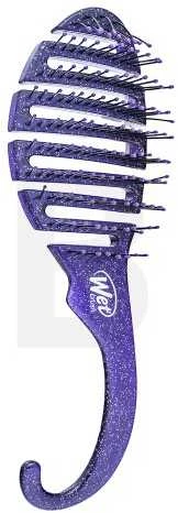 Wet Brush Wet Wet Shower Detangler - Glitter Violetinė