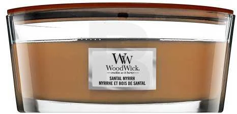 WoodWick Aromatinė žvakė (Santal Myrrh), 453,6 g