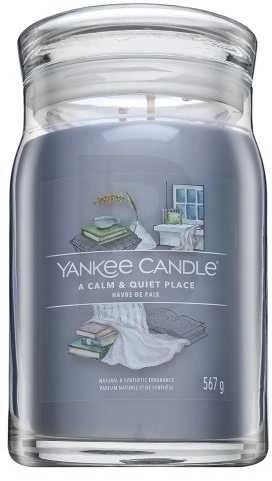Yankee Candle Aromatinė žvakė Signature large glass A Calm - Quiet Place 567 g
