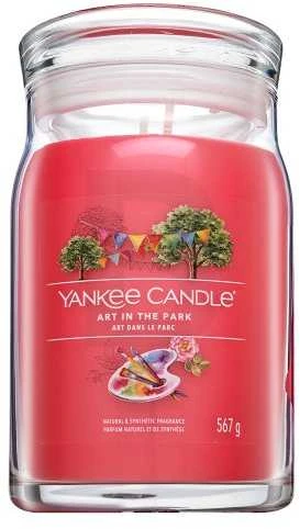 Yankee Candle Aromatinė žvakė Signatūrinis stiklas didelis "Art in the Park" 567 g