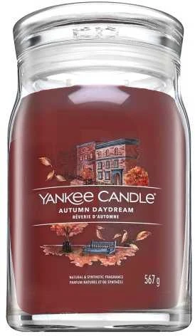 Yankee Candle Aromatinė žvakė Signatūrinė stiklinė didelė Autumn Daydream 567 g