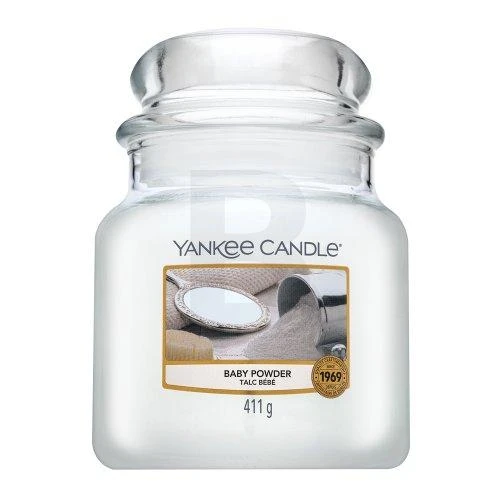 Yankee Candle Baby Powder kvapioji žvakė unisex, 411 g