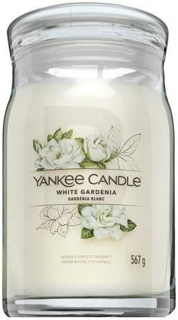 Yankee Candle Aromatinė žvakė "Signature large glass Baltas Gardenia" 567 g