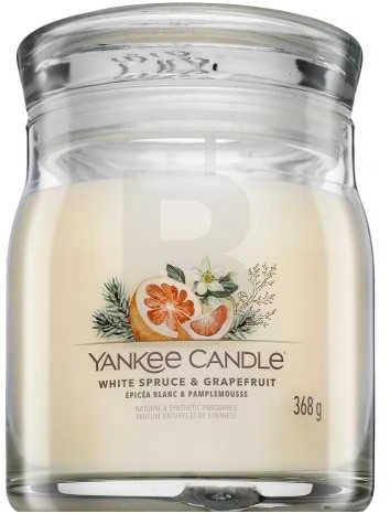 Yankee Candle Baltas Eglė ir greipfrutas 368 g